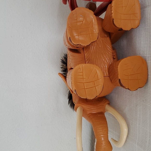 Vintage 2005 Roaring Woolly Mammoth With Cart - Picture 9 of 12